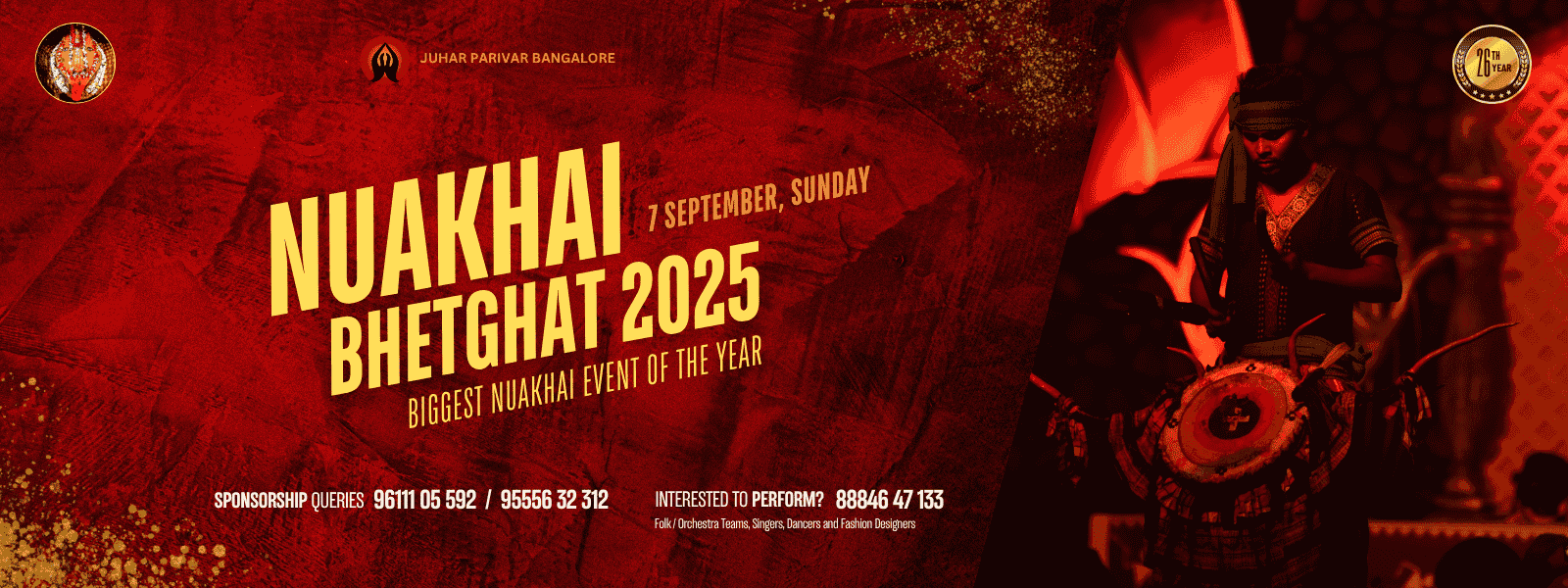 Nuakhai 2025 Banner
